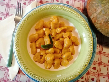 Gnocchi di zucca   [ricetta di Luanak]