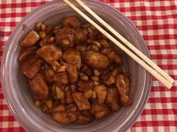 La mia versione del POLLO ALLE MANDORLE