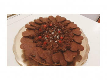 Crostata al cacao e frutti di bosco