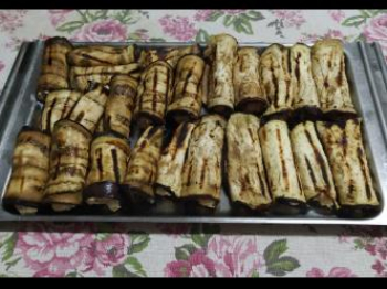 Rotolini di melanzane alla piastra con tonno e maionese