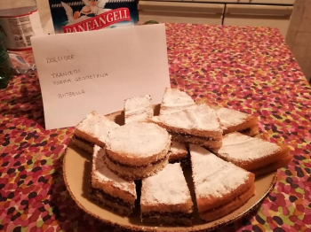 Trancetti &quot;forme geometriche&quot; con crema al cioccolato