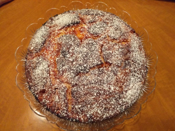 Torta morbida alla marmellata di albicocche