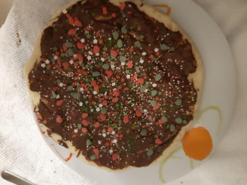 Pizza con nutella