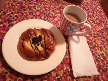 Brioche Danese al cioccolato e crema pasticcera