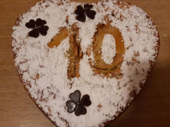 Cuore alle mele - 10° compleanno Dolcidee