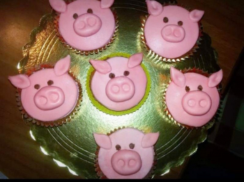 🐷🐽Pig Cupcakes🐽🐷