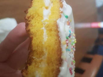 Trancetti con crema chantilly