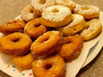 Mini ciambelle allo yogurt