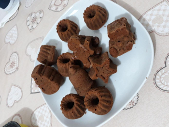 Dolcetti al cacao, carote e mandorle