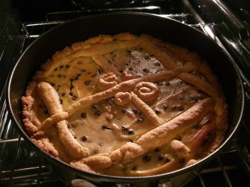 Crostata ricotta e gocce di cioccolato