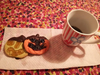 Biscotti al burro colorati
