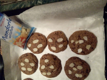 Biscotti al cioccolato e mandorle