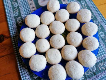 Biscotti al limone con farina di mais