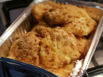Crocchette di patate e panatura ai cereali
