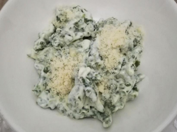 Spaetzle con speck e panna