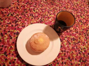 Krapfen con crema pasticcera
