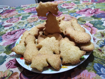 Biscotti di Natale all'arancia
