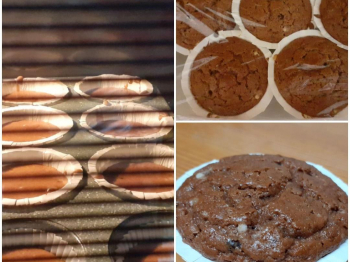 Muffins alle castagne senza burro né olio
