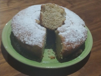Ciambellone alla banana e yogurt