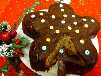 ⭐Torta a stella con mandorle e ricotta🍫⭐