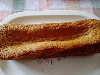 Plumcake all'arancia con farina d'avena