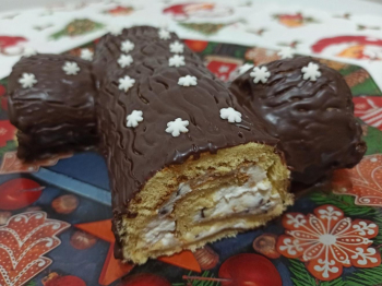 Tronchetto di pandoro - [Sfida Culinaria] 🎄NATALE 2020⭐️