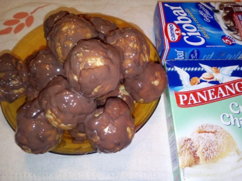 profiteroles chantilly e ciobar
