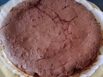 Torta al cioccolato fondente