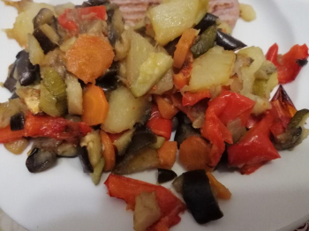 Mix di verdure al forno