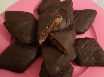 Mostaccioli morbidi ripieni alla nutella