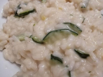 Risotto zucchine e Philadelphia