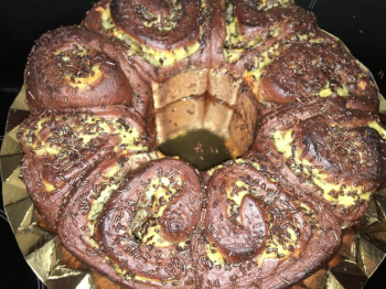 TORTA DI ROSE AL CACAO