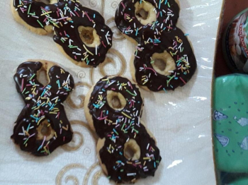 1 SFIDA Culinaria 2021 Il Carnevale delle Dolcine. Maschere di Carnevale al cioccolato
