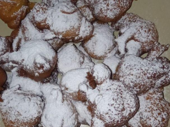 frittelle soffici con uvetta (sfida culinaria carnevale)