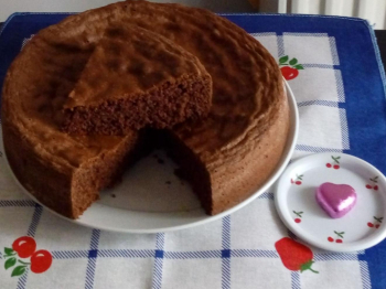 Pan di Spagna al cioccolato