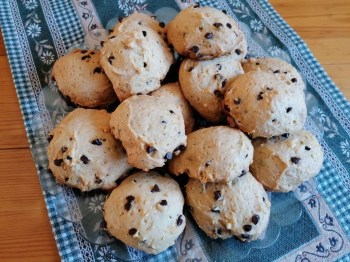 Biscotti allo yogurt e cioccolato