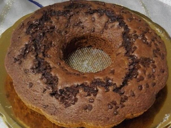 Ciambellone caffè e cioccolato