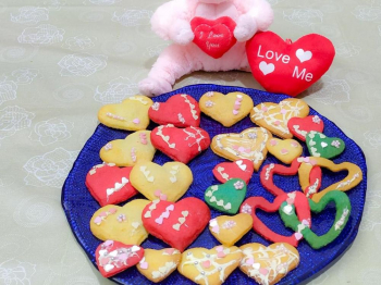 Cuori di frolla con ripieno di Nutella e senza❤️❤️