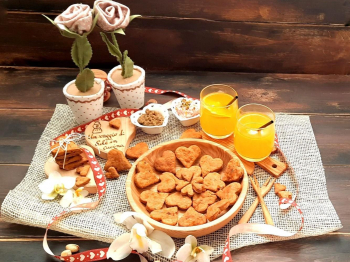 Biscotti salati San Valentino