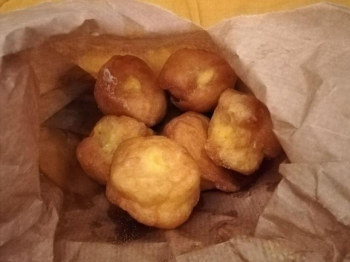 Frittelle alla crema 😍😋
