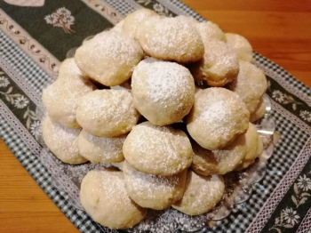 Castagnole all'arancia al forno