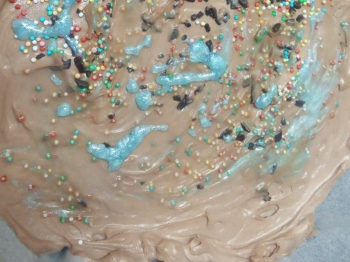 Torta con ricotta e nutella