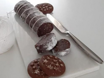 SALAME AL CIOCCOLATO E PAN DI STELLE