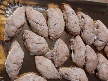 Biscotti con mandorle tostate