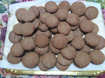 Biscotti al cacao senza uova e senza burro