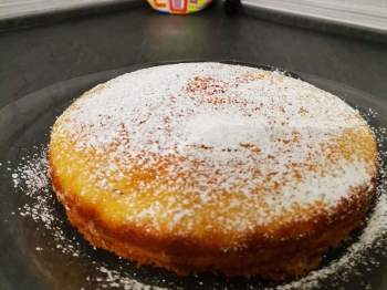 Torta soffice con gocce di cioccolato