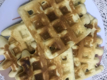 Waffel senza burro