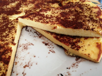 Dolce di ricotta in padella