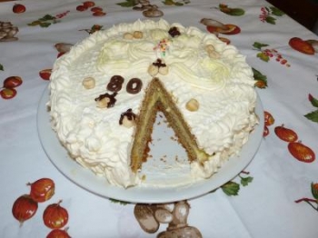 TORTA ALLE NOCCIOLE E CREMA (per il ricettario)