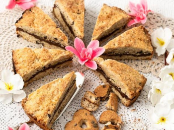 Sbriciolata di biscotti